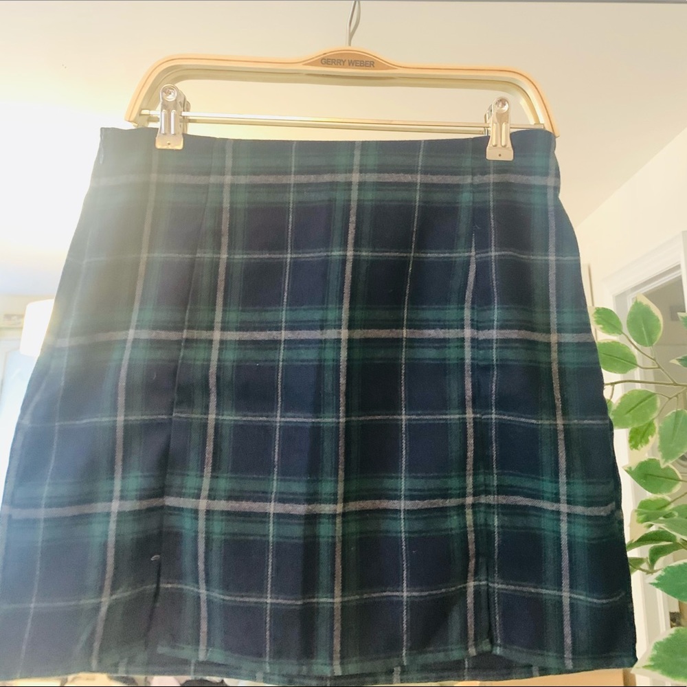 Plaid skirt